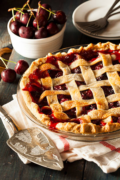 istock Delicious Homemade Cherry Pie 509009095