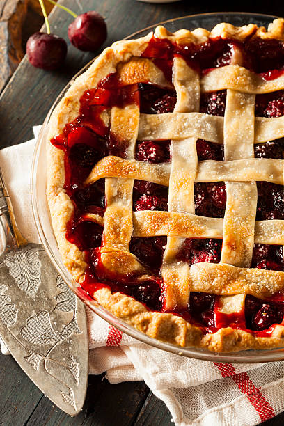 istock Delicious Homemade Cherry Pie 509009099