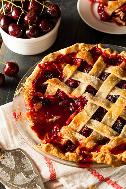 istock Delicious Homemade Cherry Pie 509009101