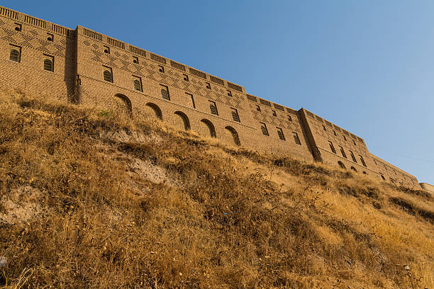 Erbil Citadel stock photo