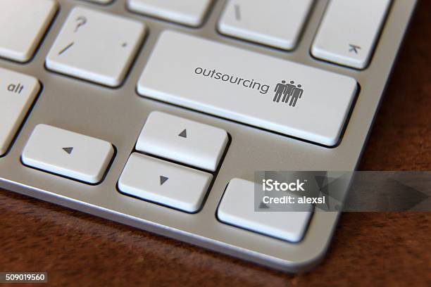 Outsourcing Stock Photo - Download Image Now - Outsourcing, Icon Symbol, Business Finance and Industry