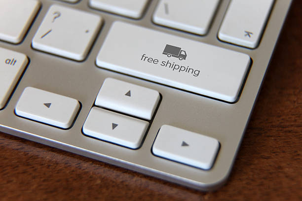 бесплатная доставка - complimentary gratis freedom computer keyboard стоковые фото и изображения