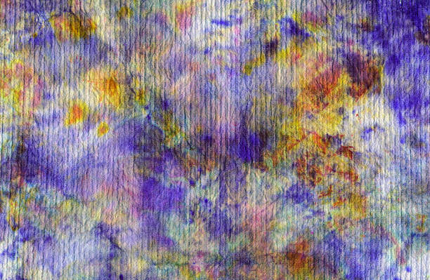 istock Hand painted textured background with vibrant colors 509022188