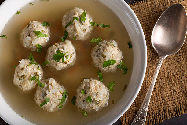 istock Soup with chicken meatballs 509024982