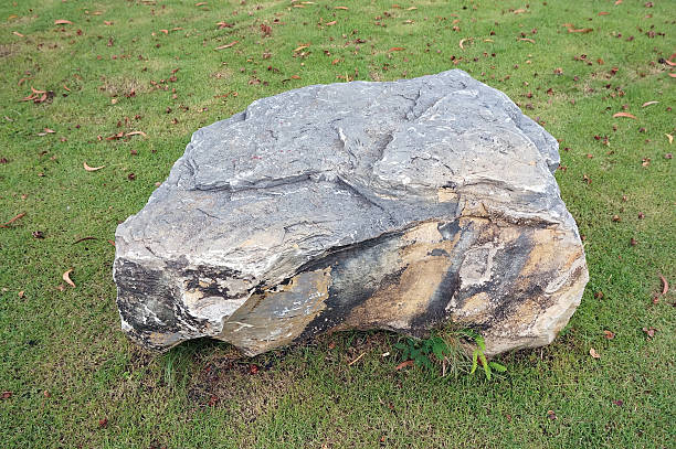 istock Big stones on the lawn 509027116