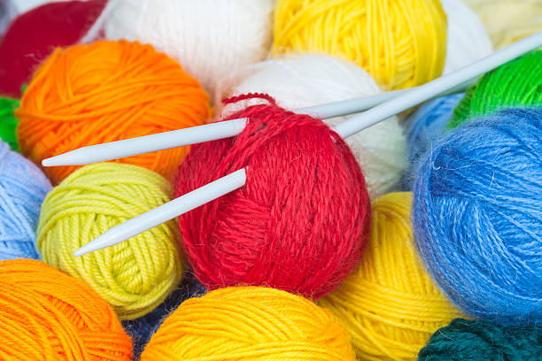 istock Colorful balls of wool yarn 509028057