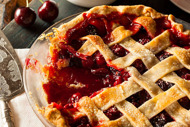 istock Delicious Homemade Cherry Pie 509028155