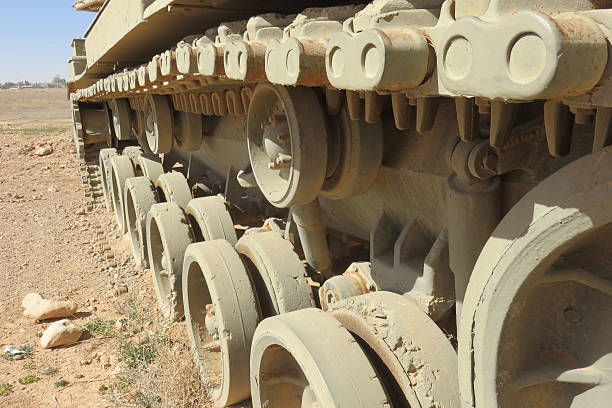 istock Caterpillar of tank 509028614