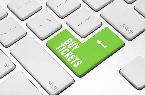 istock Buy tickets on the computer keyboard 509029274