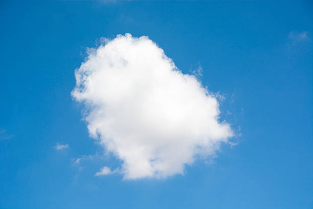 blue sky with cloud stock photo
