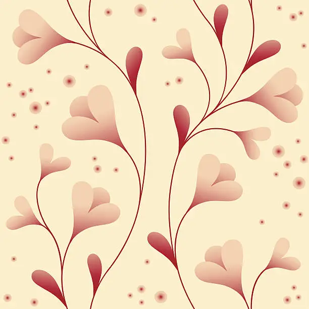 Vector illustration of vernal seamless pattern