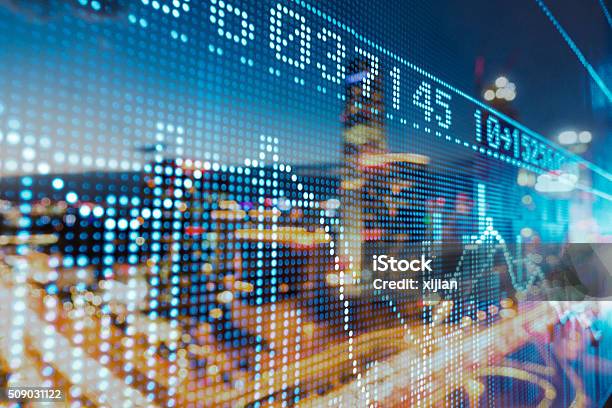 Stock Market Price Display Stock Photo - Download Image Now - Business Finance and Industry, Stock Market and Exchange, Trading Board