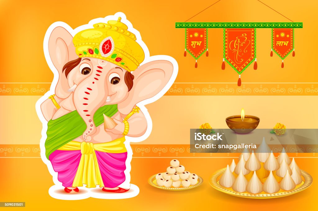 Lord Ganesha Stock Illustration - Download Image Now - Celebration,  Creativity, Culture of India - iStock