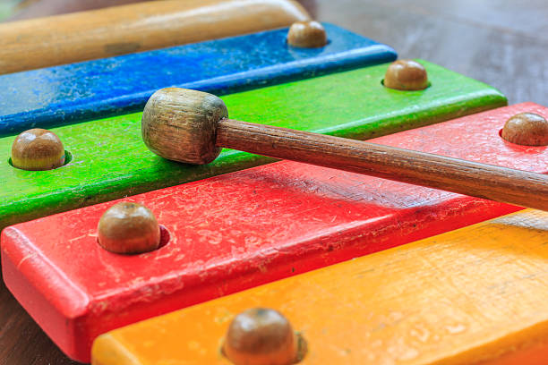 istock Xylophone wooden toy 509031613