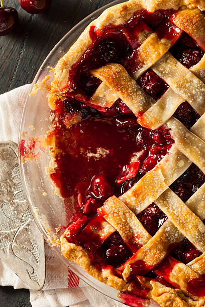 istock Delicious Homemade Cherry Pie 509032281