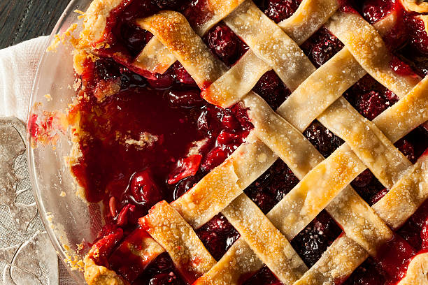 istock Delicious Homemade Cherry Pie 509032283