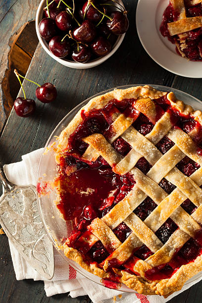 istock Delicious Homemade Cherry Pie 509032289