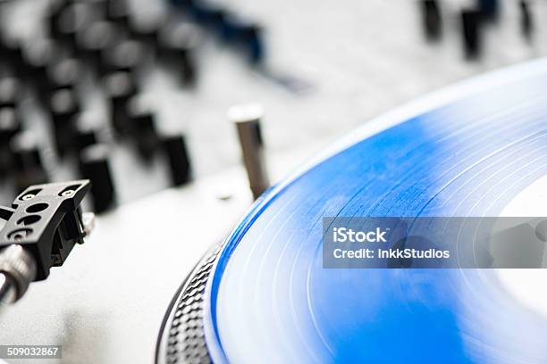 Dj Turntable Stock Photo - Download Image Now - Arts Culture and Entertainment, Audio Equipment, Close-up