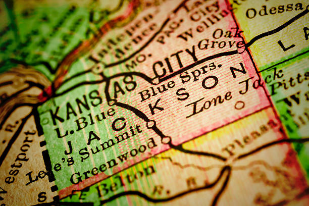 istock Jackson | Missouri County maps 509034204
