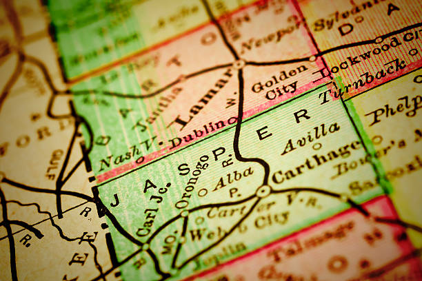 istock Jasper | Missouri County maps 509034398