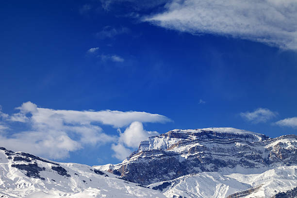 istock Rocks in snow at nice sun day 509034938