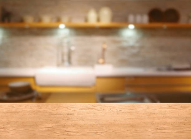 istock Kitchen table detail with blurred background, home interior 509035948