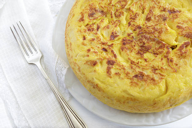 istock Traditional Spanish omelette. Spanish Tortilla. 509036924