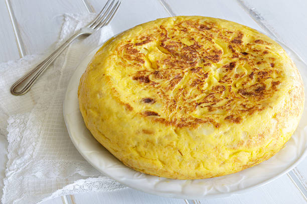 istock Traditional Spanish omelette. Spanish Tortilla. 509037250