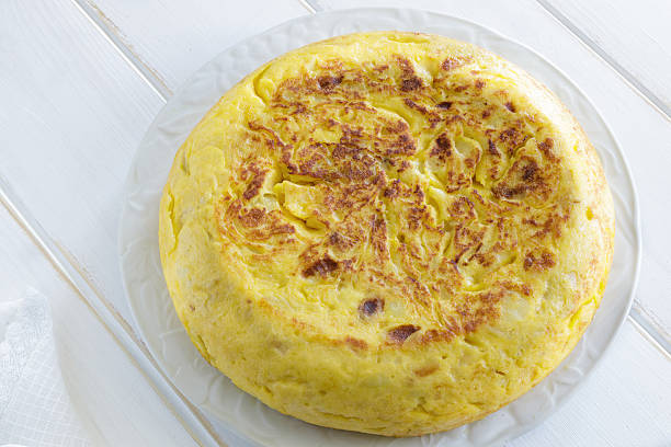 istock Traditional Spanish omelette. Spanish Tortilla. 509037348
