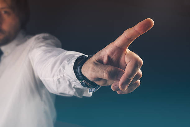 istock You are fired concept, boss gesturing way out hand sign 509038870