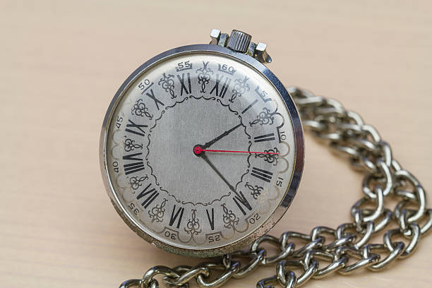 istock Pocket watch with Roman numerals. 509045812