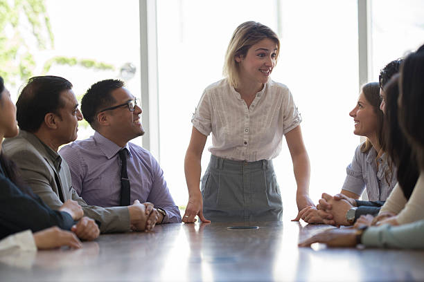 istock Talking About New Ideas in the Boardroom 509046894