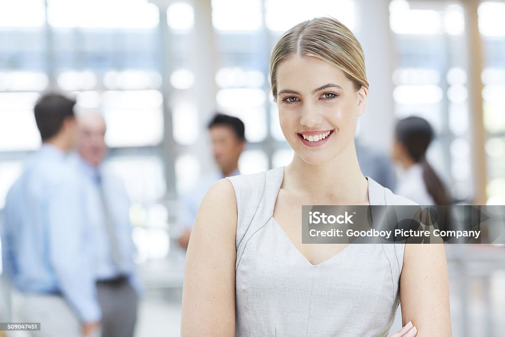 Beauty in the business world Portrait of an attractive young businesswoman 20-29 Years Stock Photo