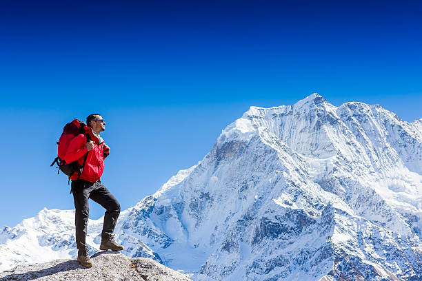 istock Active hiker hiking, enjoying the view 509048507
