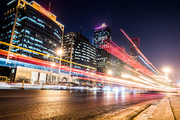 istock City traffic at night 509050112