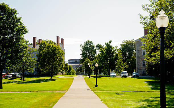 Nice campus stock photo