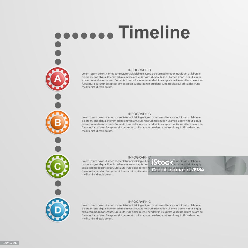 Infographics timeline concept. Infographics timeline concept. Vector Illustration. Abstract stock vector