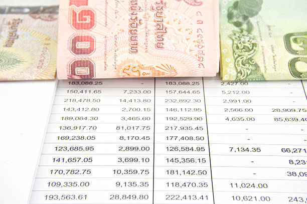 istock Bill of Thailand place on statement 509053959