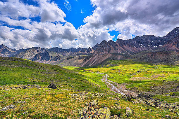 istock Alpine meadows in the mountain valley 509054522