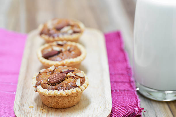 istock tart with almond nut on top 509055366