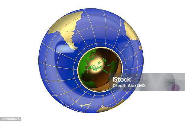 Hohle Erdekonzept Stockfoto und mehr Bilder von Hohl - Hohl, Planet Erde, Globus