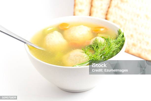 Matzoh Ball Soup Stock Photo - Download Image Now - Day, Passover, Carrot