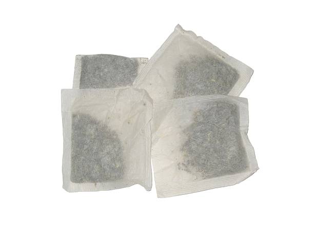 istock Tea bags photo on white. 509080255