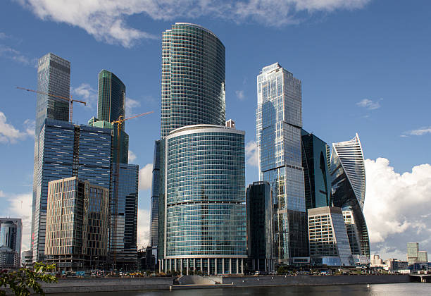 istock Buildings of Moscow City complex 509089694