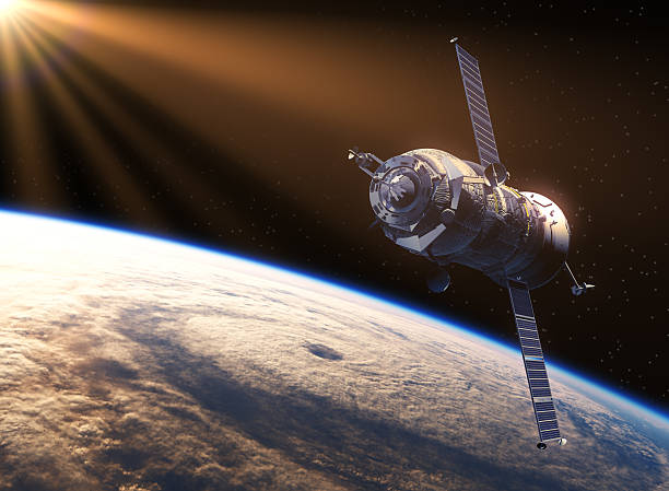 istock Spacecraft In The Rays Of Sun 509092256