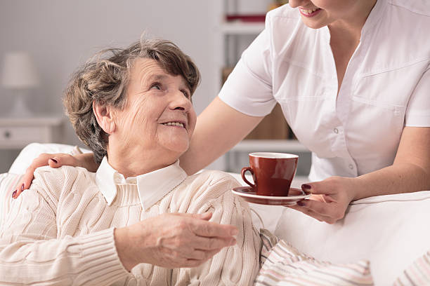 istock Senior and private carer 509093042