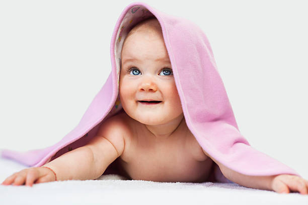 istock Cute baby girl 509096036