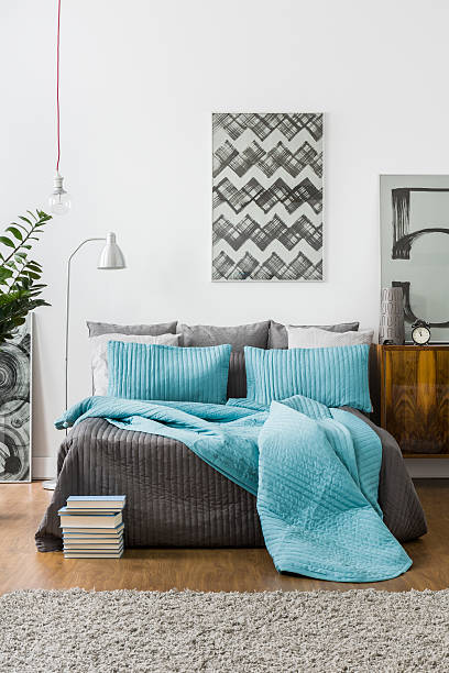 istock Homely bedroom with marriage bed 509096044