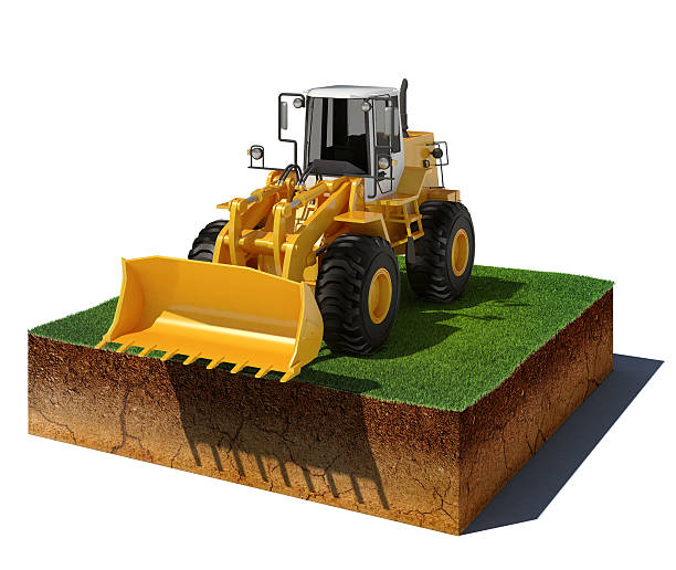 istock dirt cube with excavator isolated on white background 509101010