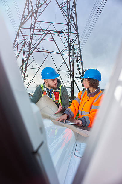 istock electricity engineers in the field 509101842